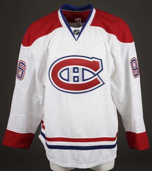 Steve Quailers 2012-13 Montreal Canadiens Game-Issued Home and Away Jerseys with Team LOA