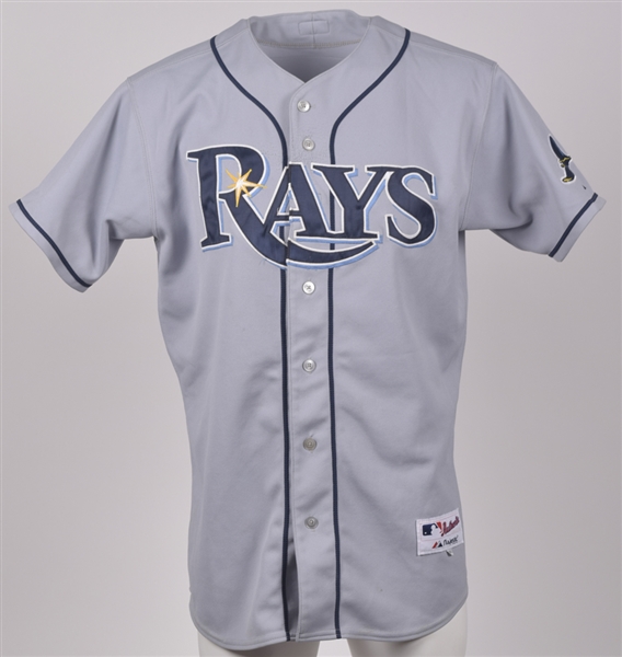 Gregg Zauns 2009 Tampa Bay Rays Game-Worn Jersey