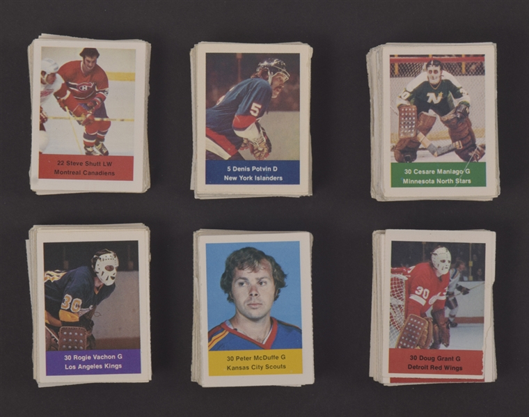 1974-75 Loblaws Action Hockey Players Stamp Collection of 1900+