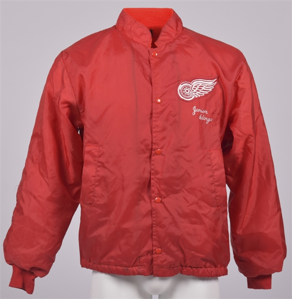 Mark Howes Early-1970s Detroit Junior Red Wings Team Jacket