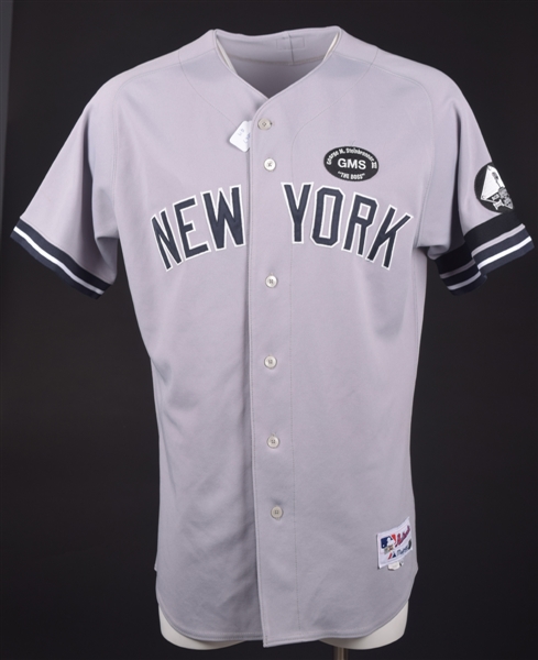 Ramino Penas 2010 New York Yankees Game-Worn Two-Patch Jersey with LOA