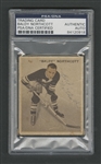 1933-34 World Wide Gum Ice Kings (V357) Hockey #48 Baldy Northcott Signed Rookie Card – PSA/DNA Certified