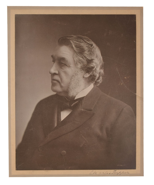 Canadian Prime Minister Charles Tupper Signed Portait Photo (11 ½” x 14 ½”) - 6th Prime Minister of Canada / Deceased 1915 