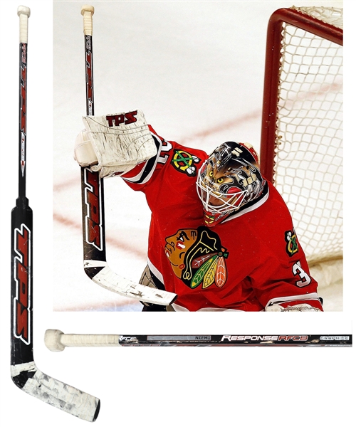 Antti Niemis 2009-10 Chicago Black Hawks Louisville TPS Game-Used Rookie Season Stick - Stanley Cup Championship Season!