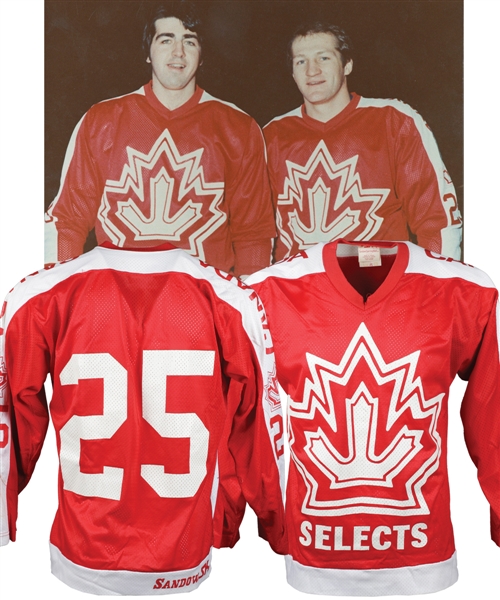 Dennis Owchars 1979 Izvestia Hockey Tournament "Canada Selects" Game-Worn Jersey, Track Suit and Jacket