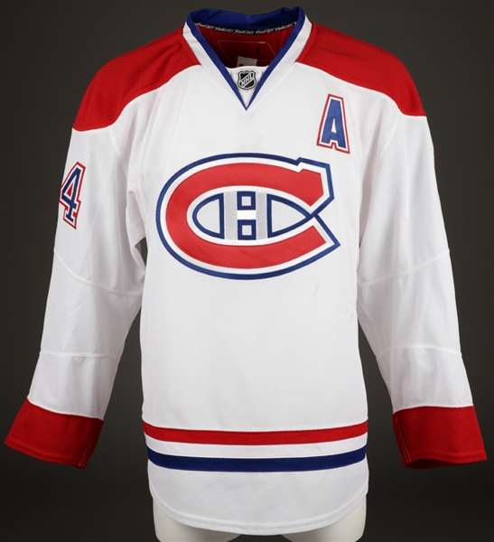 Tomas Plekanecs 2010-11 Montreal Canadiens Game-Worn Alternate Captains Jersey