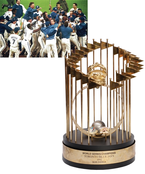 Bob Didiers Toronto Blue Jays 1992 World Series Championship Trophy (12")