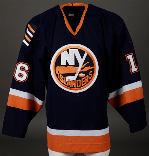 Raffi Torres 2001-02 New York Islanders Game-Worn Rookie Season Jersey with MeiGray COR