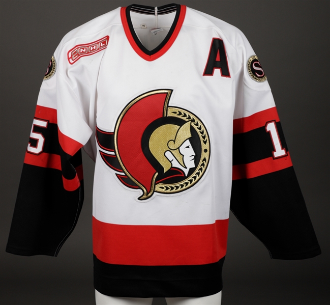 ottawa senators game worn jerseys