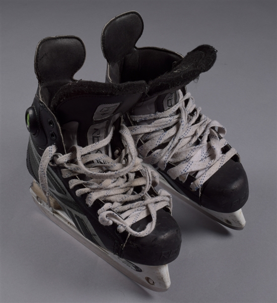 Ryan Callahans Early-2010s New York Rangers Reebok Game-Used Skates