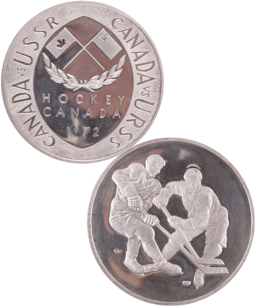 1972 Canada-Russia Series Commemorative Silver Coin