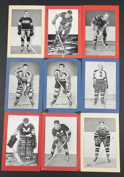 Bee Hive Group 1 (1934-43) and Group 3 (1964-67) Hockey Photo Collection of 196