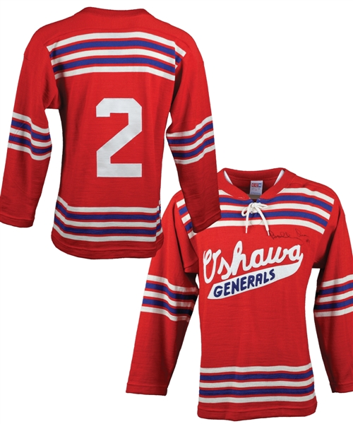 Bobby Orr Signed Oshawa Generals Jersey with JSA LOA