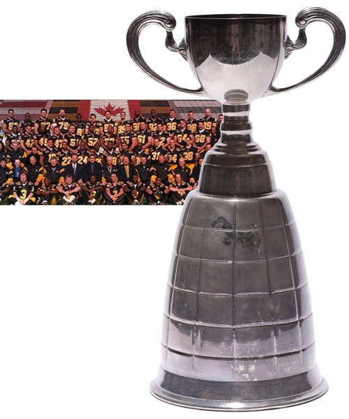 Hamilton Tiger Cats 1999 Grey Cup Championship Trophy (12 ½”)