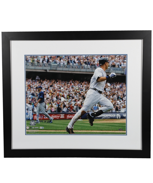 David Price Signed "I Gave Up DJs 3K" Framed Photo - Derek Jeter 3000 Hits - MLB Authenticated (24 1/2" x 28 1/2")