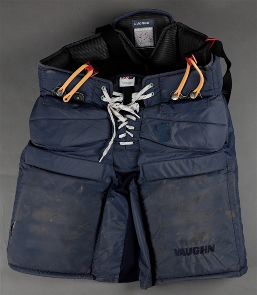 Roberto Luongos Mid-2010s Florida Panthers Vaughn Game-Worn Pants