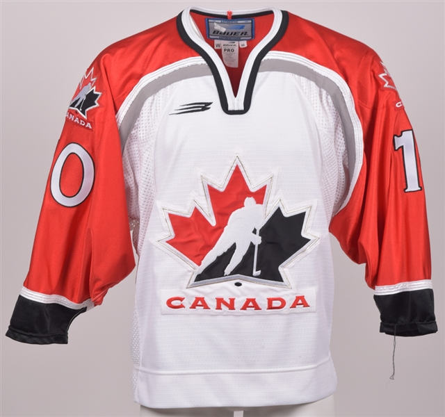 Sue Kayes 1998-99 Team Canada WNT - U22 Game-Worn Jersey with LOA