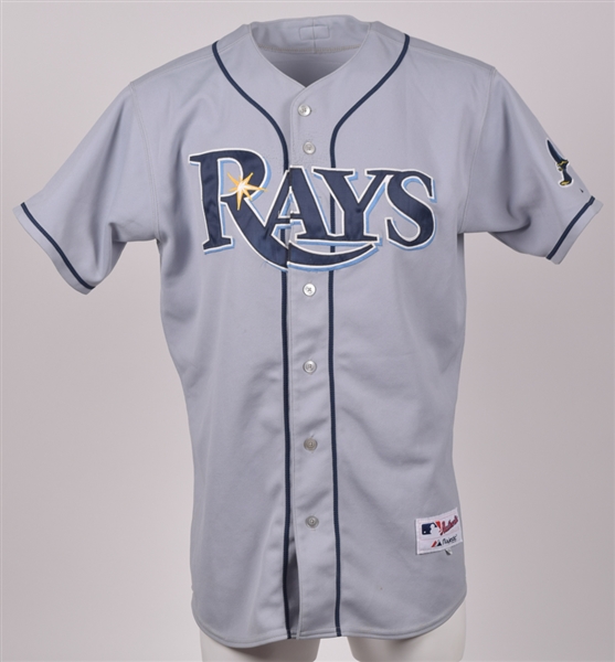 Gregg Zauns 2009 Tampa Bay Rays Game-Worn Jersey