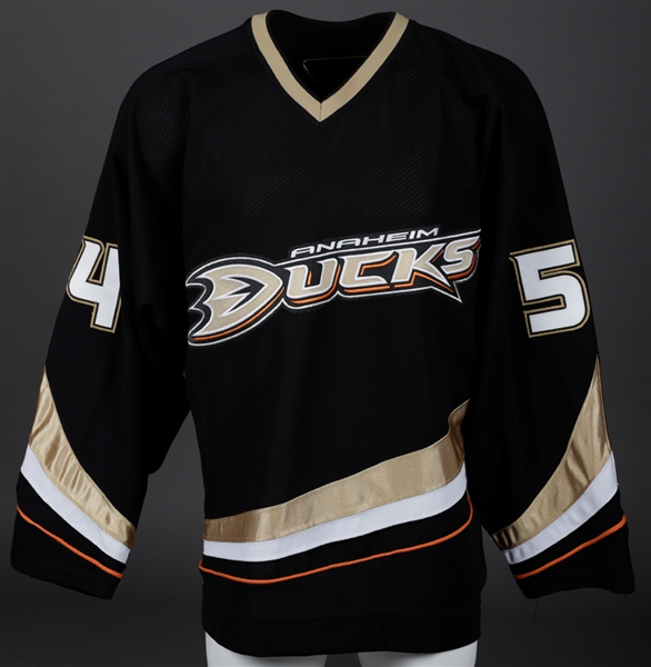 Bobby Ryans Anaheim Ducks 2006 "NHL Rookie Tournament" and 2006-07 Pre-Season Game-Worn Pre-Rookie Jersey - Photo-Matched!