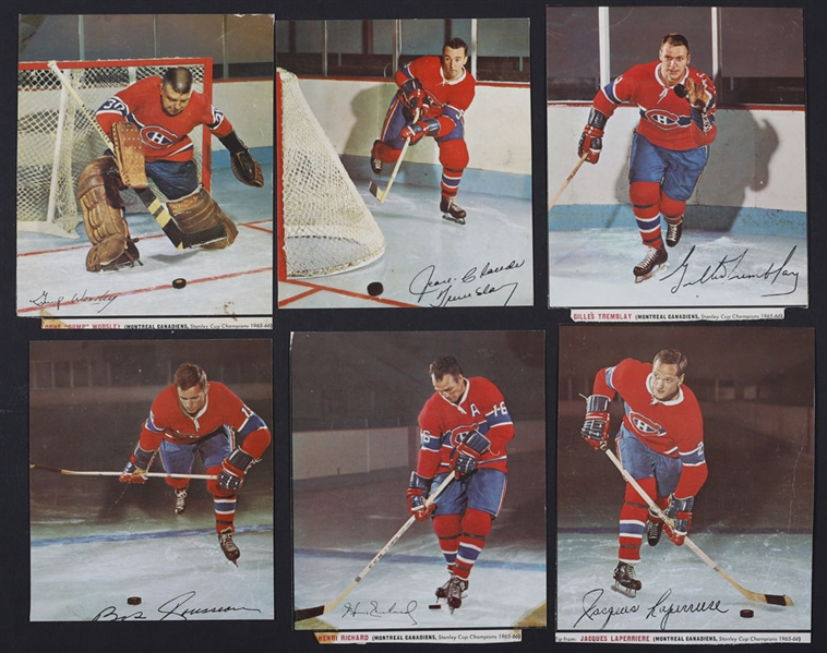 Vintage Memorabilia Collection Including 1963-64 Toronto Star "Stars In Action" Set, 1966-67 General Mills Action Photo Tips, 1968-69 Post Cereal Hockey Game Board and Much More!