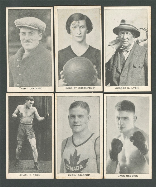 Scarce 1924 Tobacco Products Corporation of Canada C140 Sports Champions Multi-Sport 45-Card Set