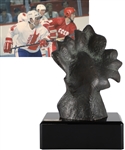 Ray Bourques 1984 Canada Cup Team Canada Bronze Sculpture Trophy with His Signed LOA (9")
