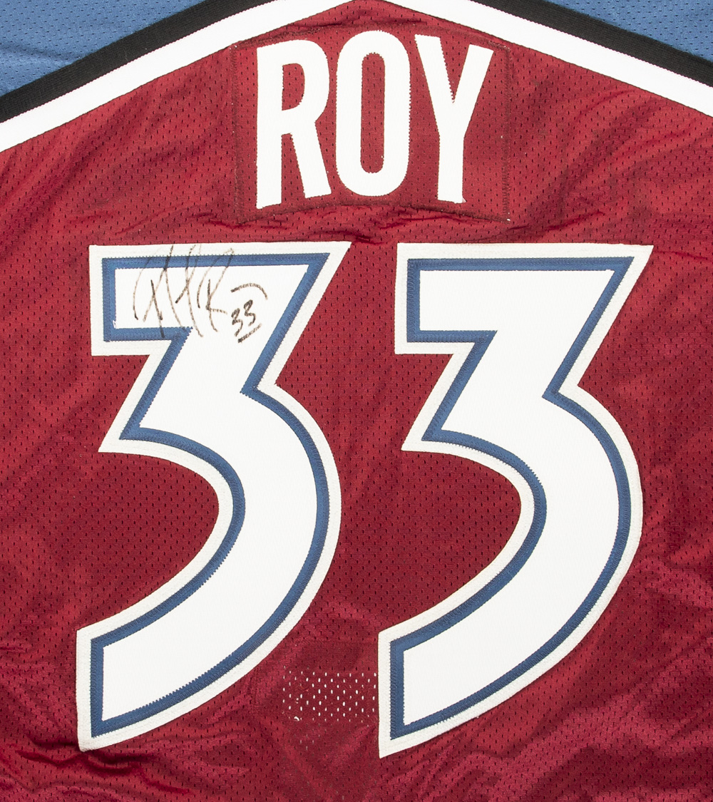 Lot Detail - 2000-01 Patrick Roy Colorado Avalanche Game-Used Road