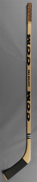 Paul Hendersons 1976-77 WHA Birmingham Bulls CCM Game-Used Stick