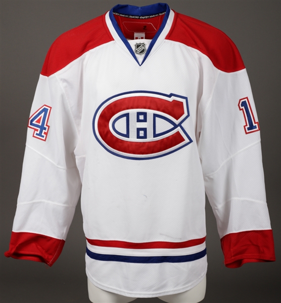 Tomas Plekanecs 2012-13 Montreal Canadiens Game-Worn Jersey with Team LOA