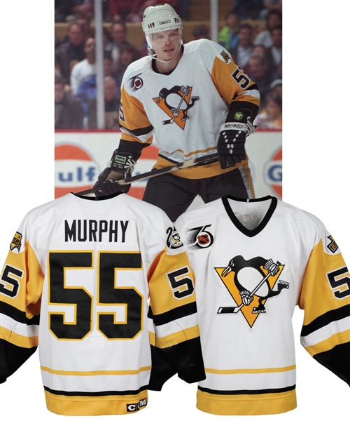 larry murphy penguins jersey