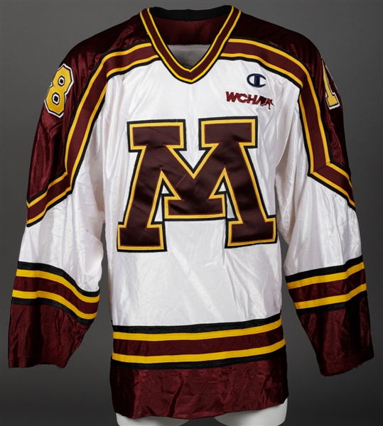 Aaron Miskovichs 1997-98 WCHA University of Minnesota Golden Gophers Game-Worn Jersey