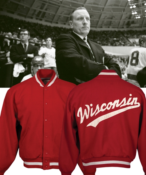 Robert "Badger Bob" Johnsons 1970s Wisconsin Badgers Official Team Jacket