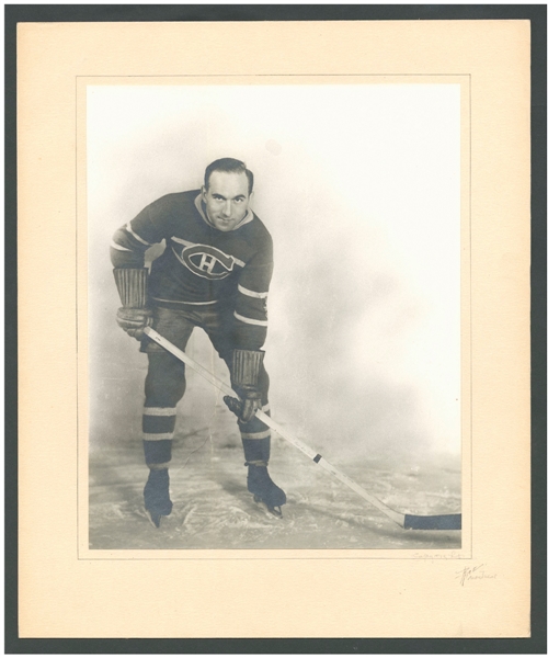 Vintage Deceased HOFer Howie Morenz Montreal Canadiens Rice Studios Photo