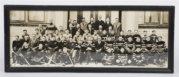 Vintage 1920s/1940s Hockey Team Photo Collection of 4