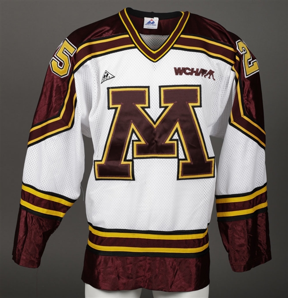 Brent Godbouts 1994-95 WCHA University of Minnesota Golden Gophers Game-Worn Jersey