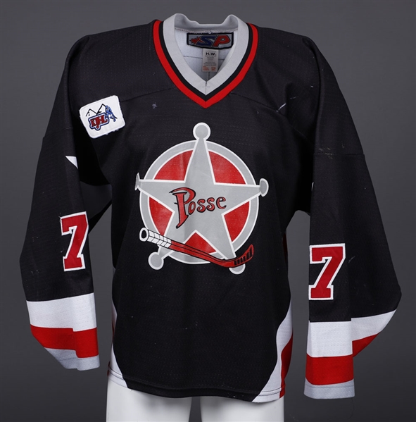 Jordan Kerrs 2005-06 KIJHL Princeton Posse Game-Worn Jersey