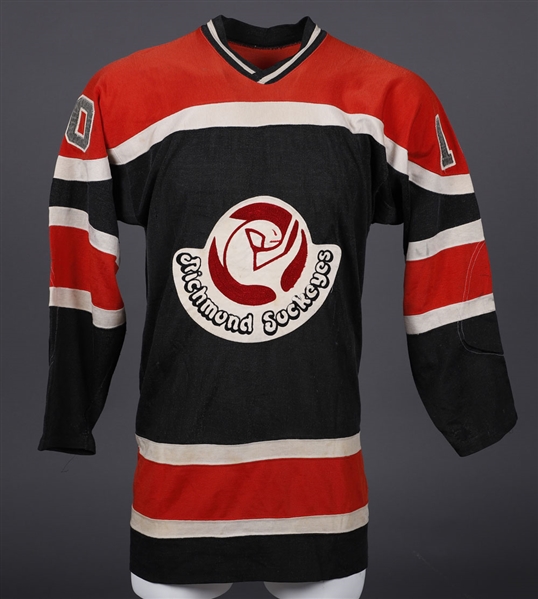 Richmond Sockeyes BCJHL 1979-81 Game-Worn Jersey