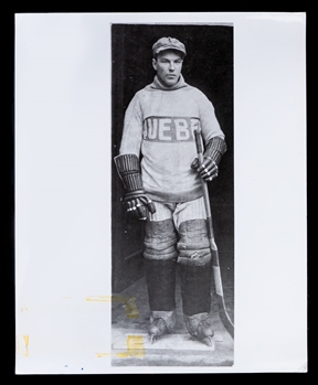 Deceased HOFer Paddy Moran (Quebec Bulldogs - Quebec Athletics) Signed Turofsky Photo from the E. Robert Hamlyn Collection with JSA LOA