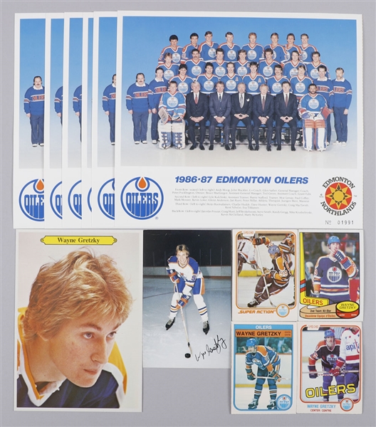 1979-80 Wayne Gretzky Rookie Postcard, 1980-81 O-Pee-Chee #289 Mark Messier RC Cards (2), 1981-82 O-Pee-Chee #107 Jari Kurri RC Card, 1980-85 O-Pee-Chee Wayne Gretzky Cards (30) and More!