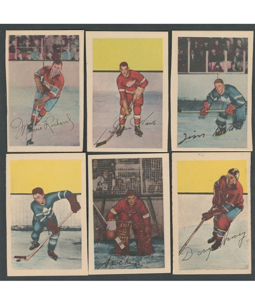 1952-53 Parkhurst Hockey Complete 105-Card Set