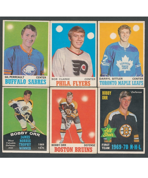 1970-71 O-Pee-Chee Hockey Near Complete Set (263/264)