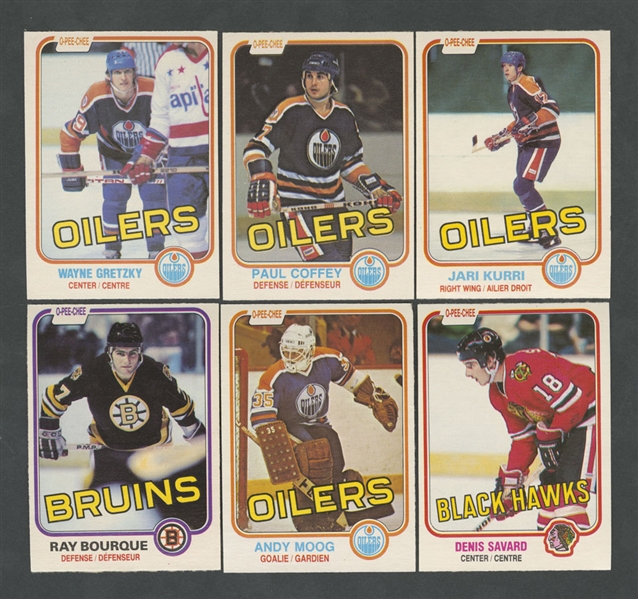 1981-82 O-Pee-Chee Hockey Complete 396-Card Set