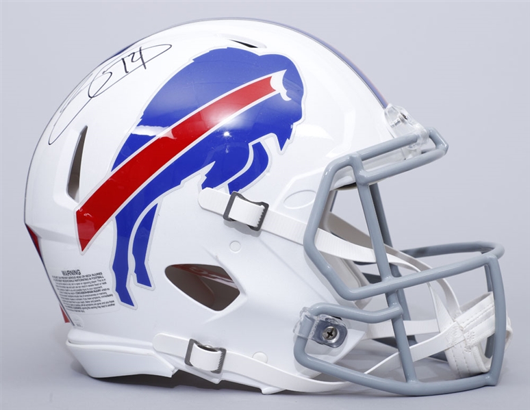 Sammy Watkins and TreDavious White Signed Buffalo Bills Helmets with JSA LOAs