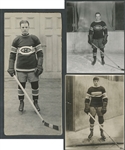Aurele Joliat Montreal Canadiens Vintage Photo Collection of 3