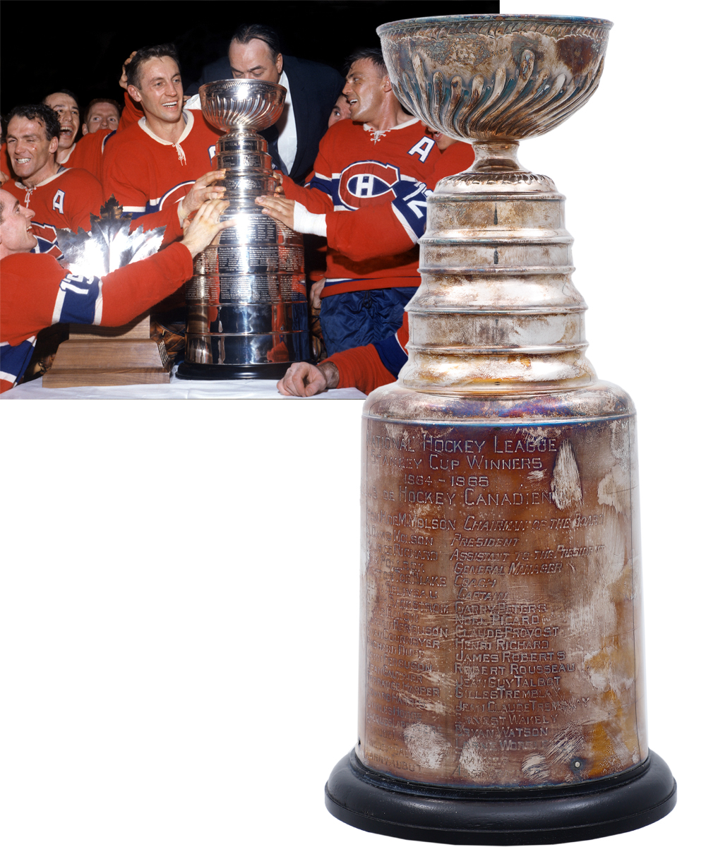 Lot Detail Original Montreal Canadiens 196465 Stanley Cup