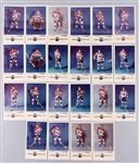 1972-73 WHA Alberta (Edmonton) Oilers Inaugural Season Postcards (21) and 1973-74 WHA Vancouver Blazers Inaugural Season Postcards (14)