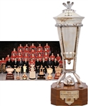 Bob Gaineys 1976-77 Montreal Canadiens Prince of Wales Championship Trophy from His Personal Collection with His Signed LOA (13")