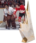 Bob Gaineys 1976 Canada Cup Championship Trophy from His Personal Collection with His Signed LOA (12")