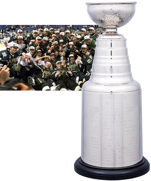 Bob Gaineys 1998-99 Dallas Stars Stanley Cup Championship Trophy from His Personal Collection with His Signed LOA (13")