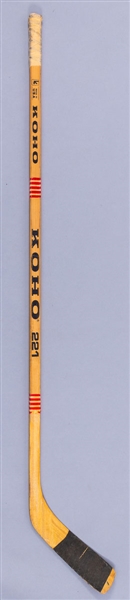 Larry Robinsons Circa 1979-80 Montreal Canadiens Game-Used Koho Stick